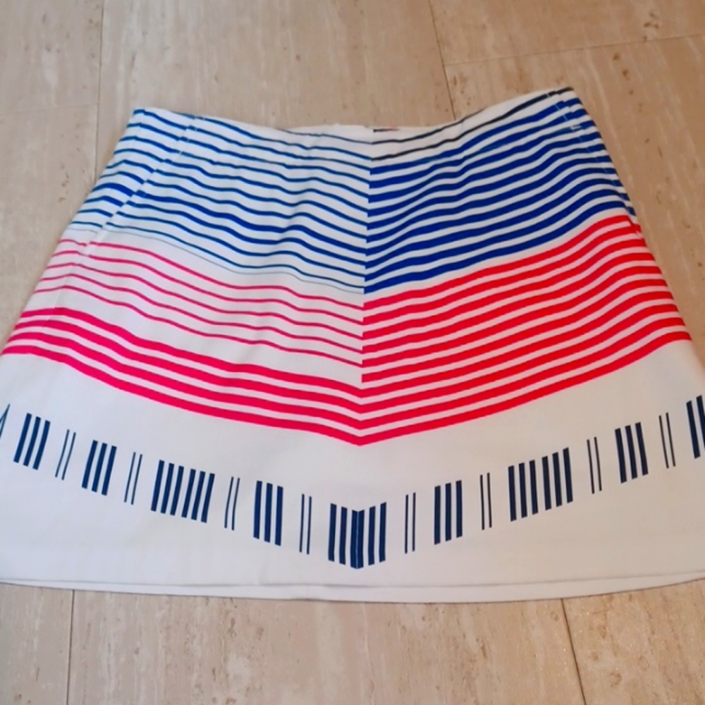 Lady Hagan Striped Leisure/Golf Skort